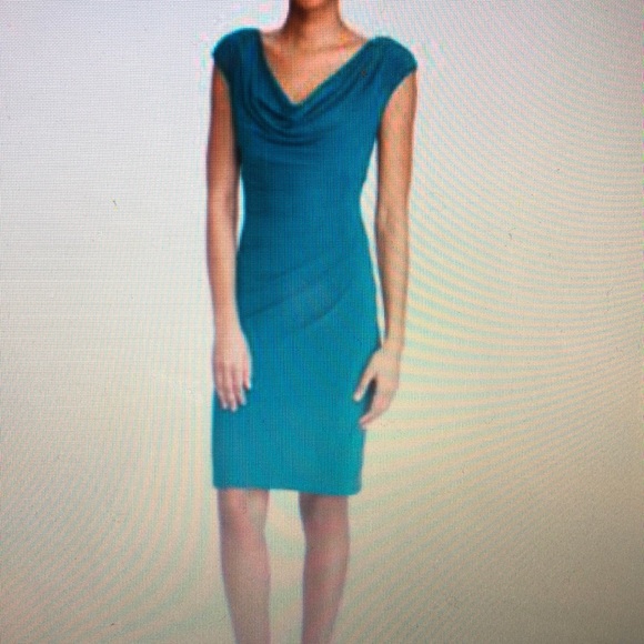 Lauren Ralph Lauren Dresses & Skirts - Lauren Ralph Lauren Cowl Neck Jersey Dress